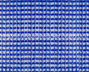 China Polyäthylen Windschutz-Pflanzenschutz-Filetarbeitsmasche Bi-orientiertes Blau fournisseur